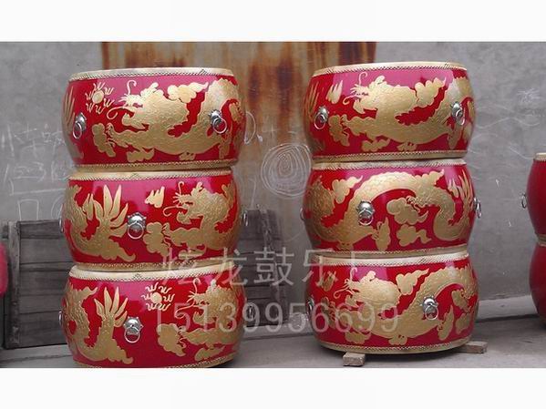 1米燙金龍鼓
