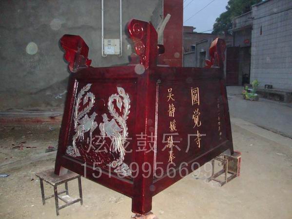 寺院鼓架49