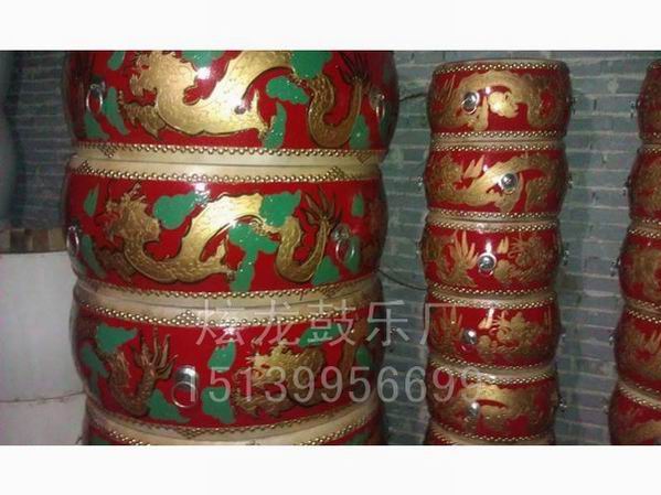 彩繪龍鼓
